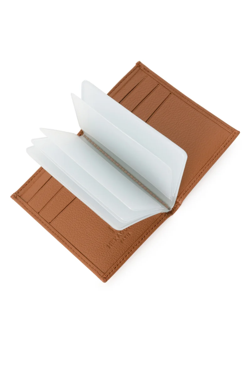 Porte-cartes - 1 volet - Cuir