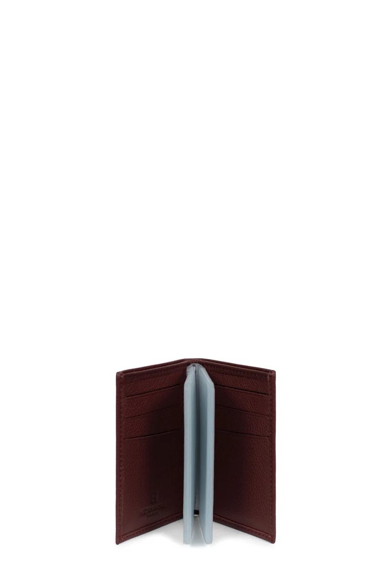 Porte-cartes - 1 volet - Cuir
