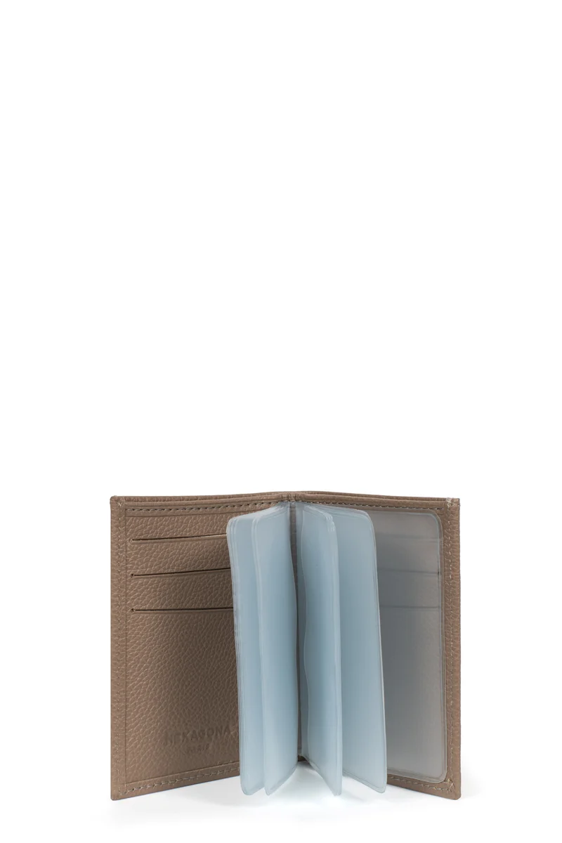Porte-cartes - 1 volet - Cuir