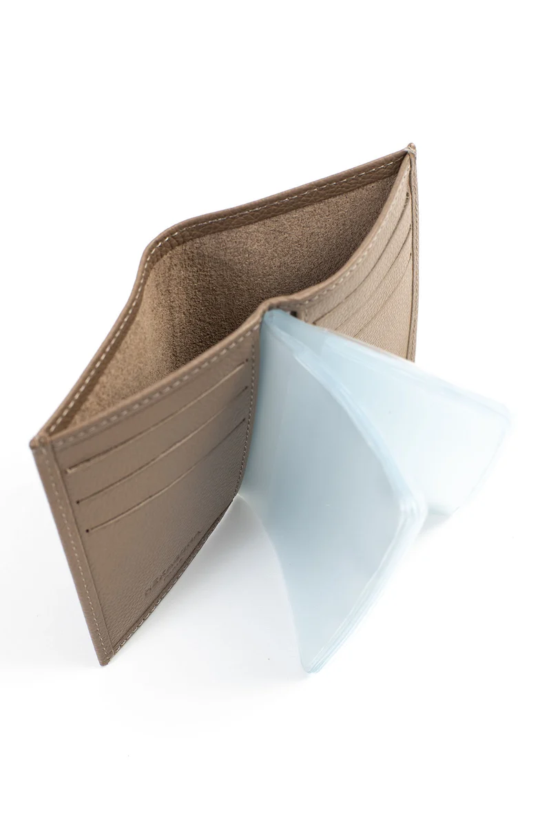 Porte-cartes - 1 volet - Cuir