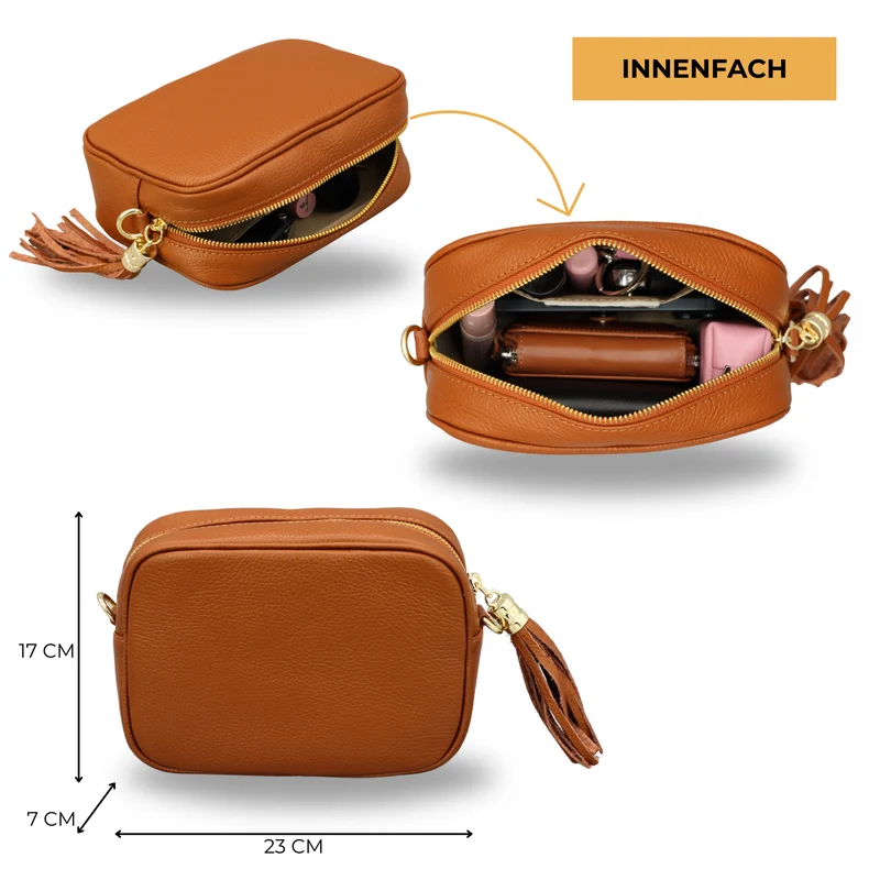 Kira - Cognac Braun (Gold)