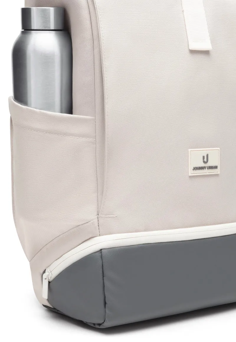 Allen Large Sand-Grau - Rolltop Rucksack