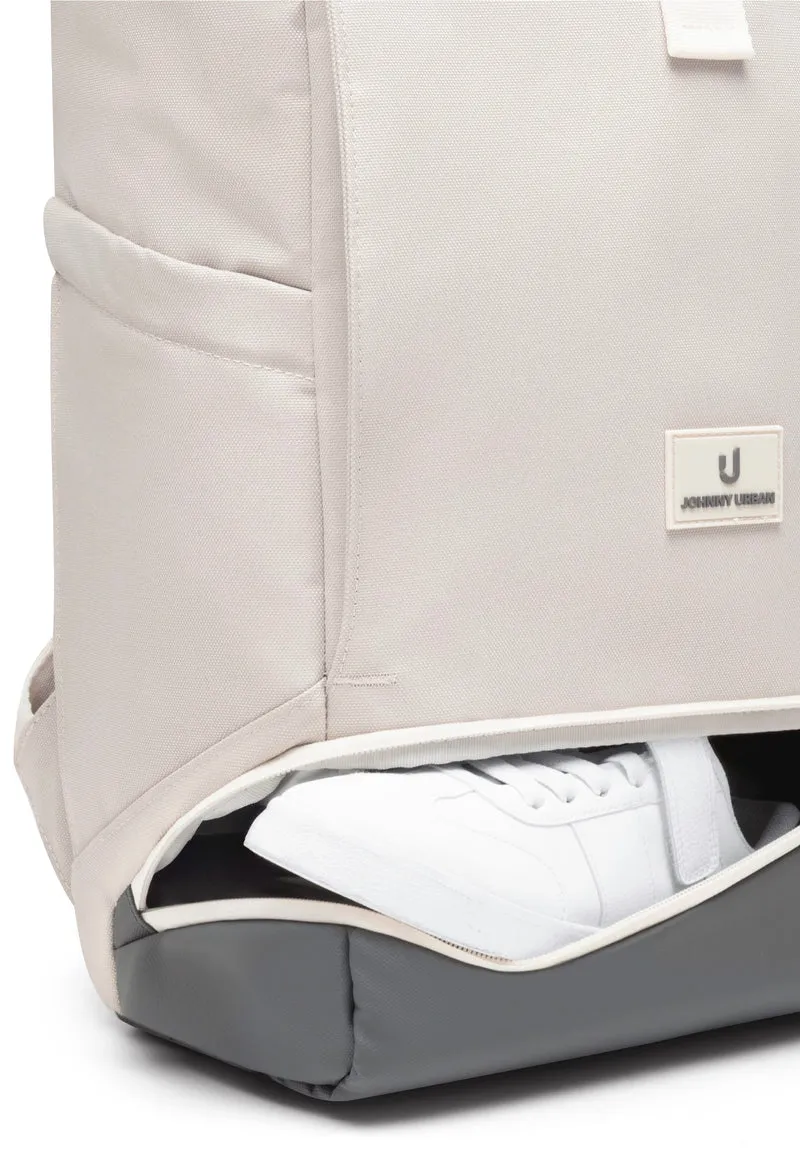 Allen Large Sand-Grau - Rolltop Rucksack