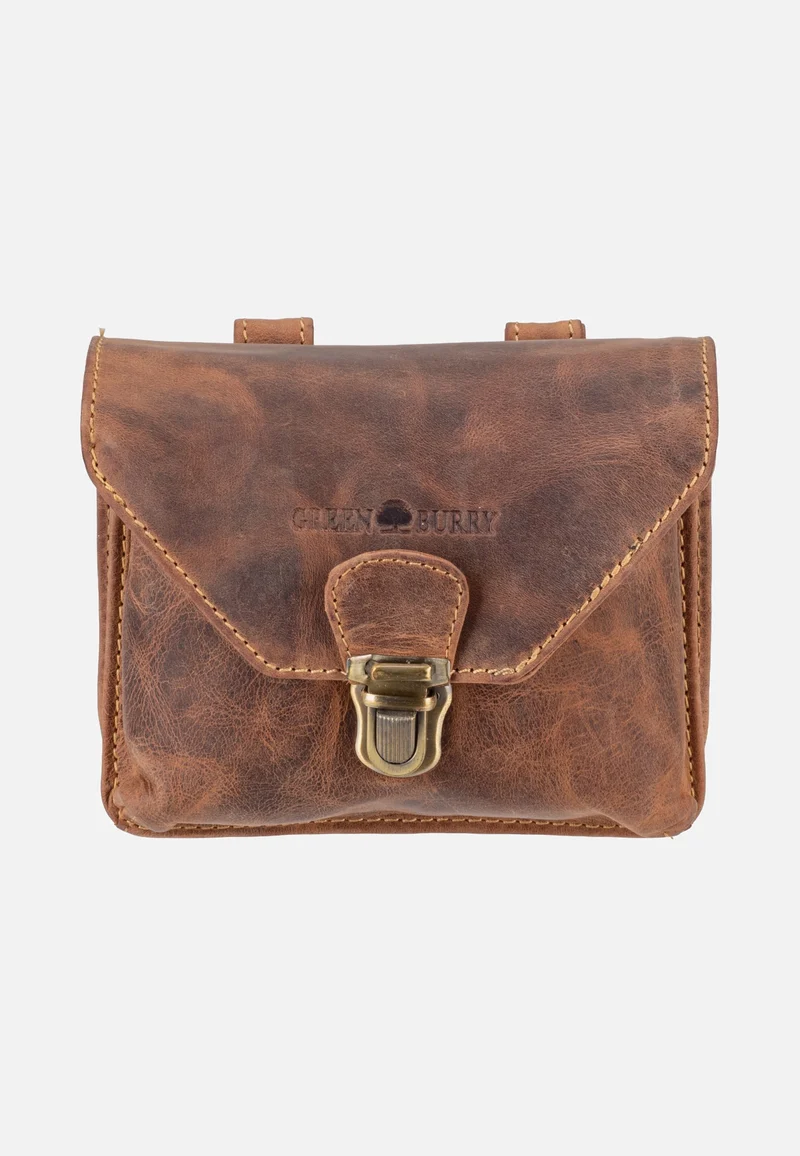 Vintage Outdoor III Leder Sattelbraun - Gürteltasche