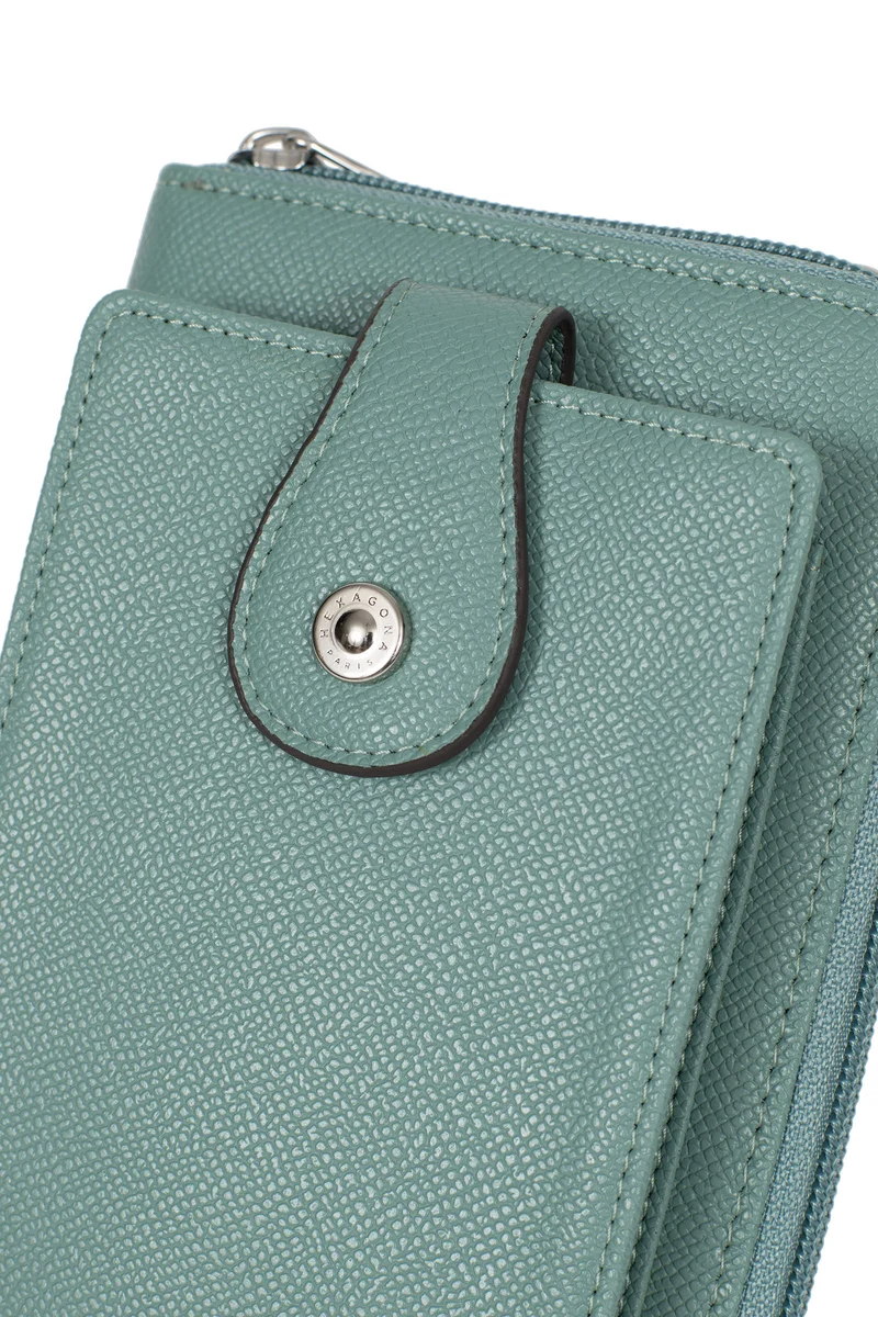Pochette téléphone avec portefeuille - Stop RFID