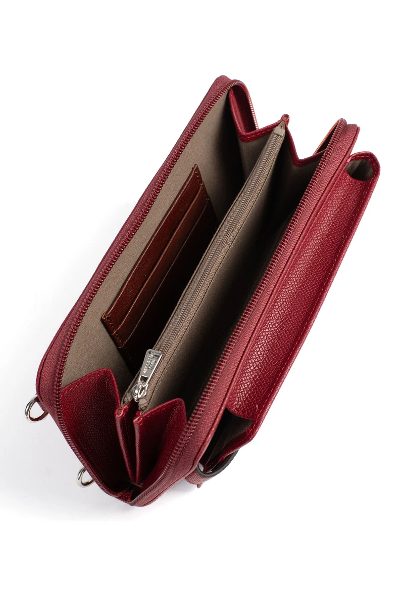 Pochette téléphone avec portefeuille - Stop RFID