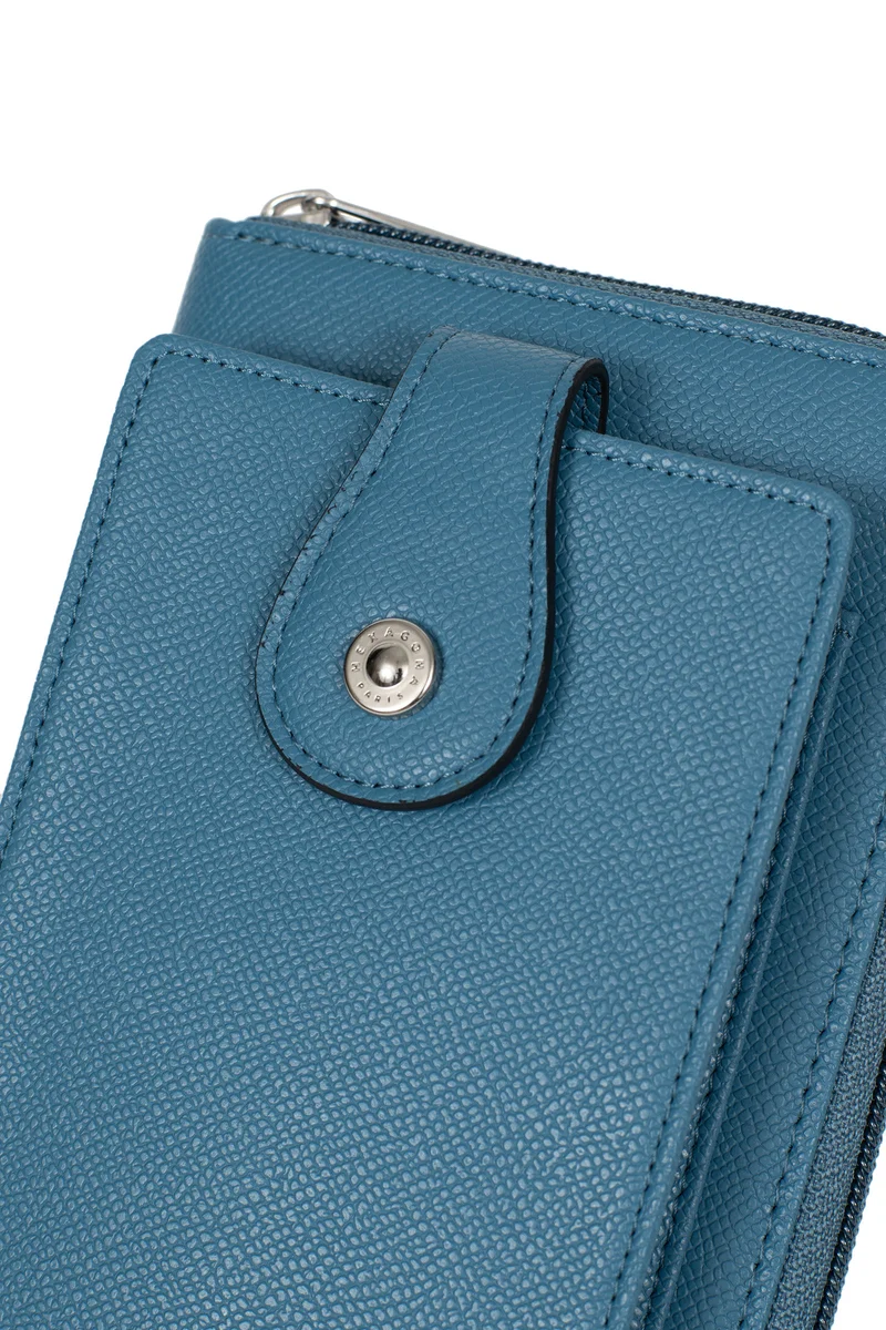 Pochette téléphone avec portefeuille - Stop RFID