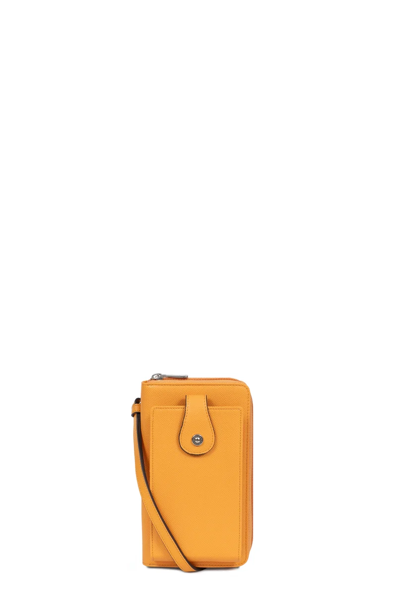 Pochette téléphone avec portefeuille - Stop RFID