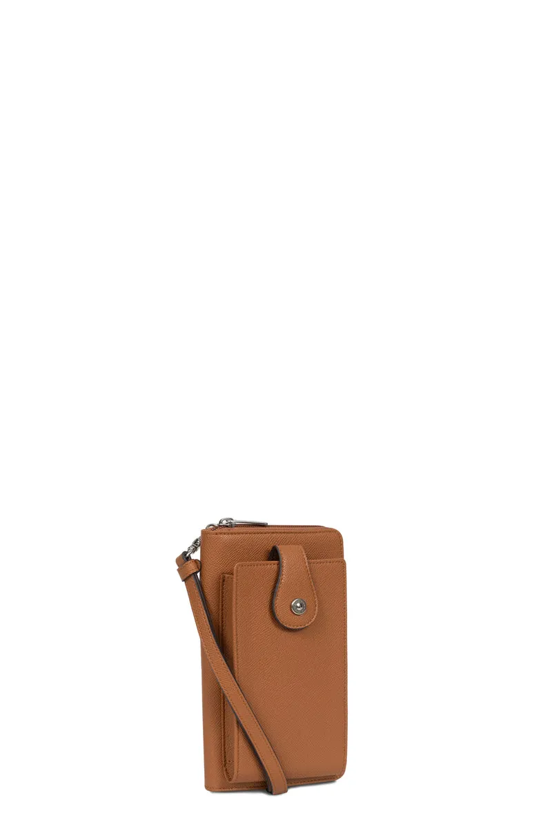 Pochette téléphone avec portefeuille - Stop RFID