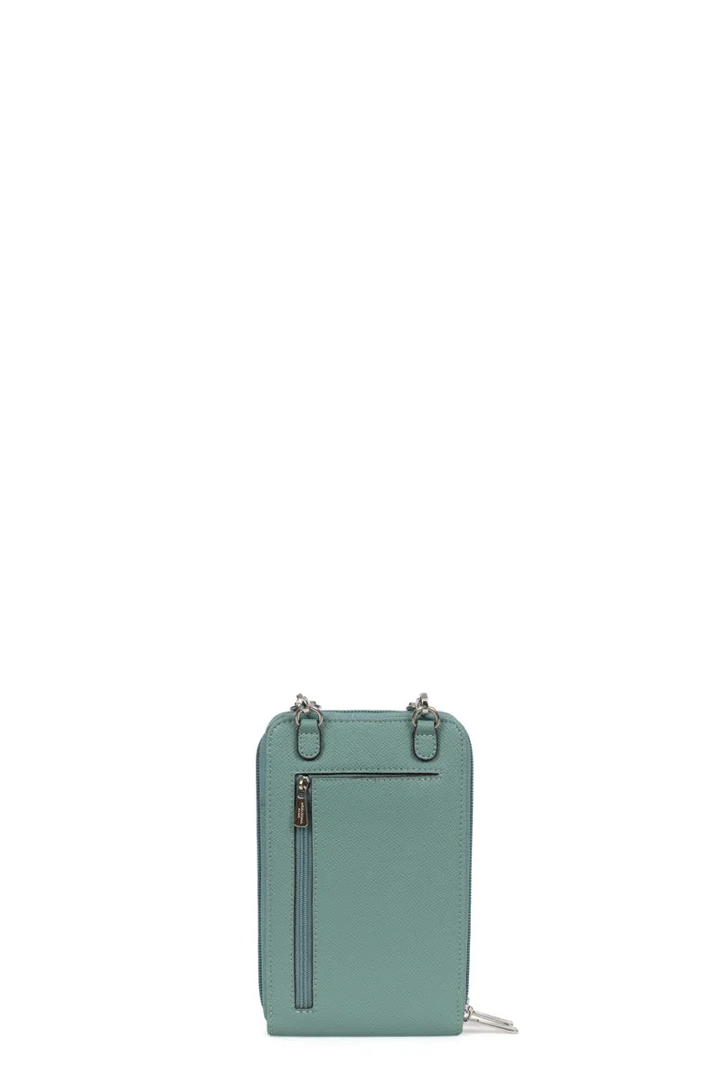Pochette téléphone avec porte-cartes - Stop RFID