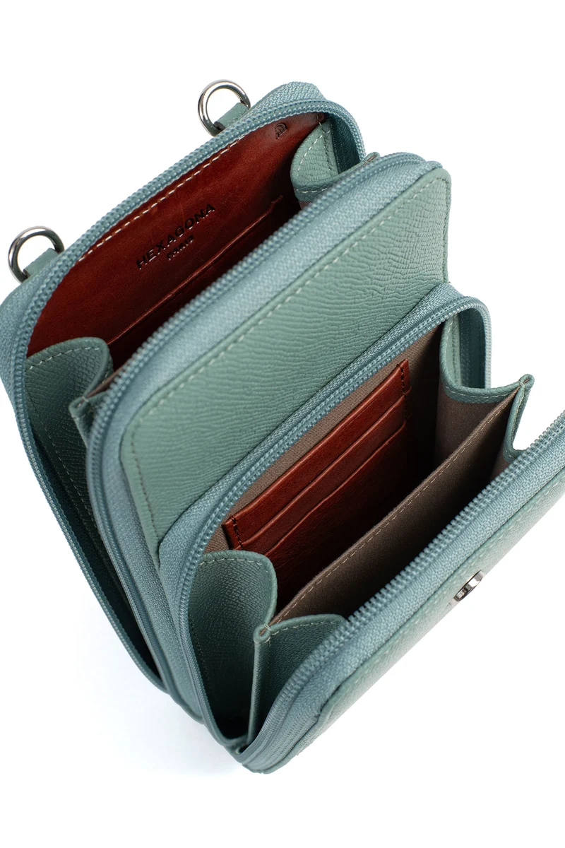 Pochette téléphone avec porte-cartes - Stop RFID
