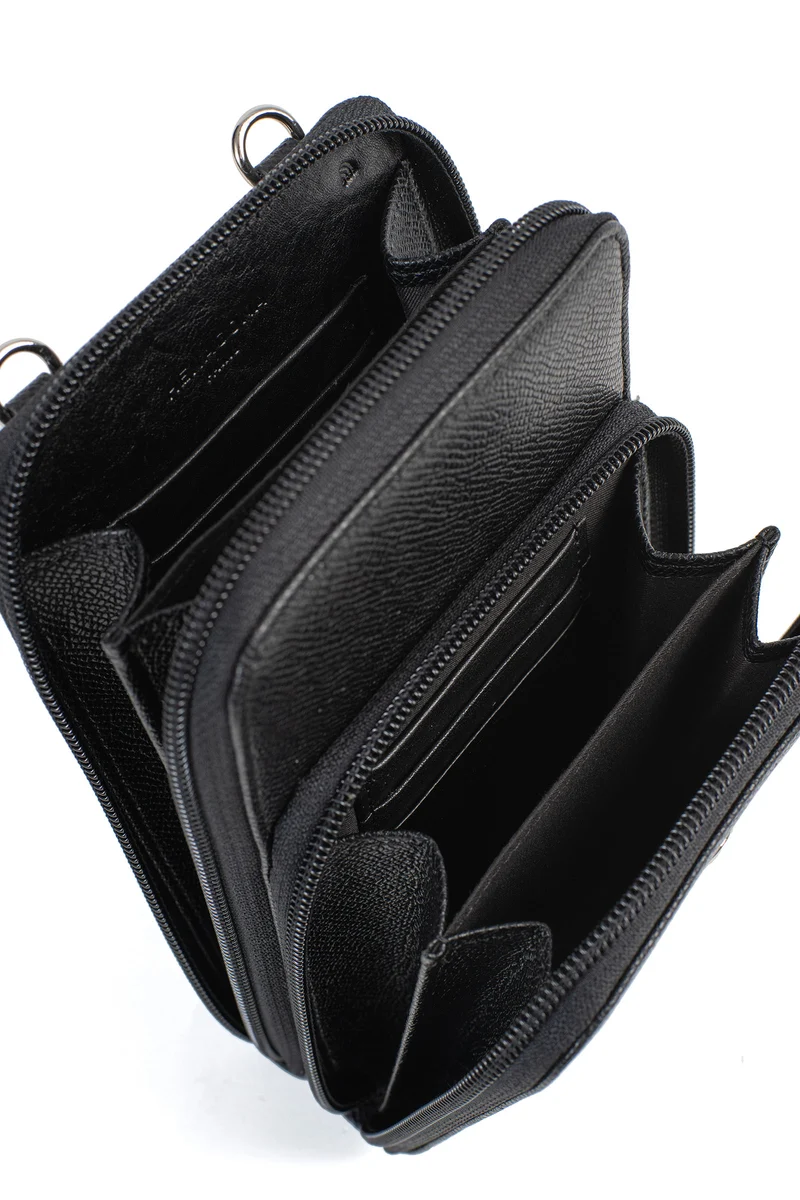 Pochette téléphone avec porte-cartes - Stop RFID