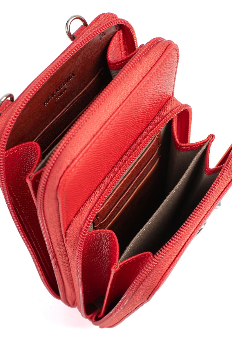Pochette téléphone avec porte-cartes - Stop RFID