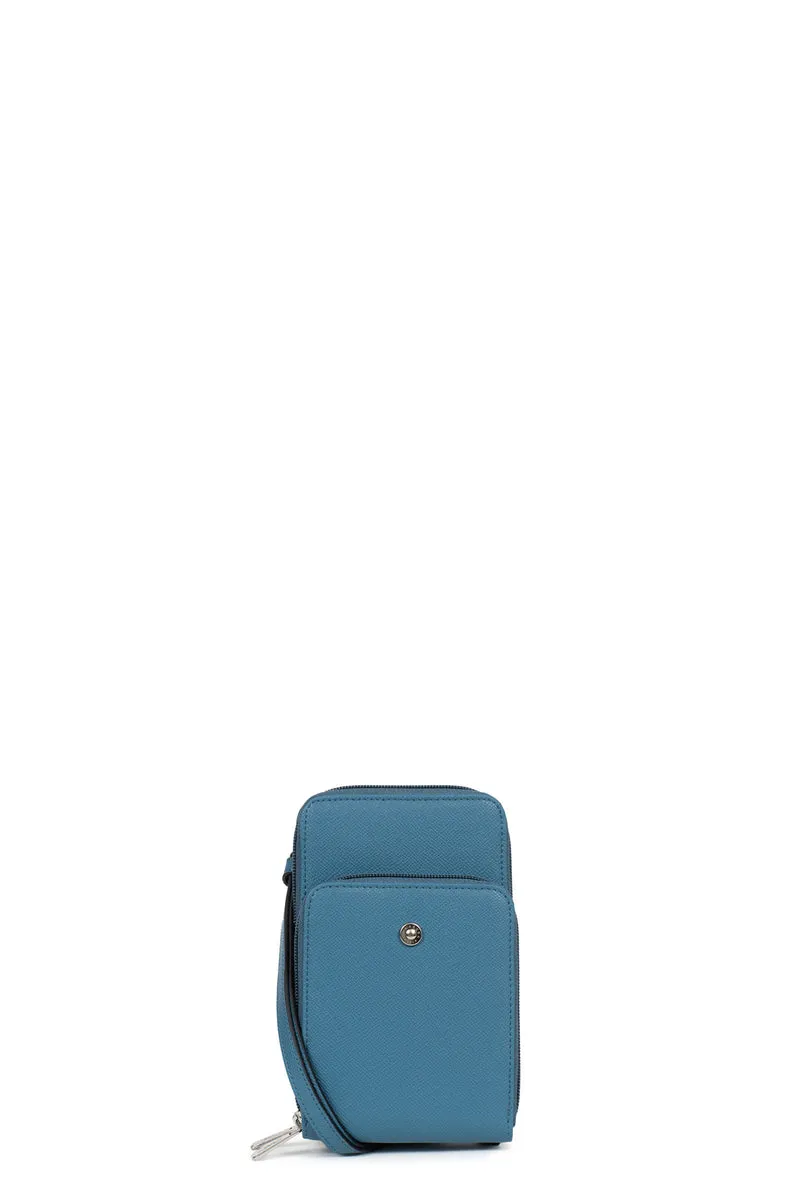 Pochette téléphone avec porte-cartes - Stop RFID