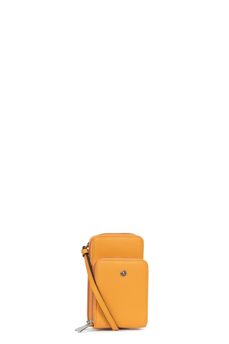 Pochette téléphone avec porte-cartes - Stop RFID