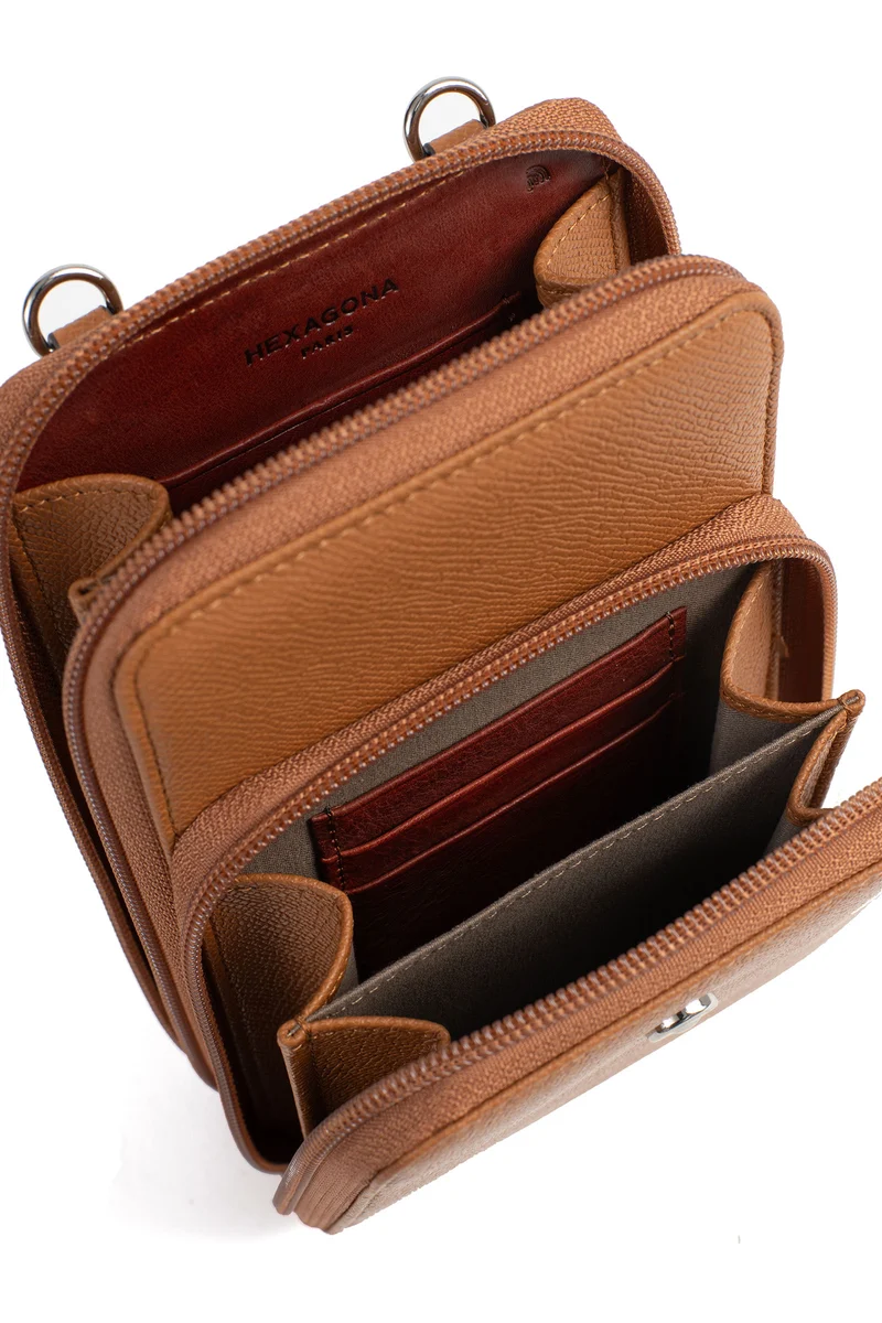 Pochette téléphone avec porte-cartes - Stop RFID