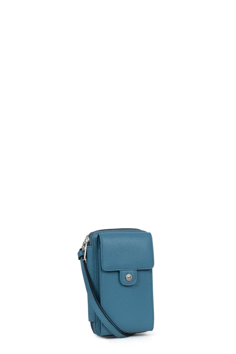 Pochette téléphone avec portefeuille - Stop RFID