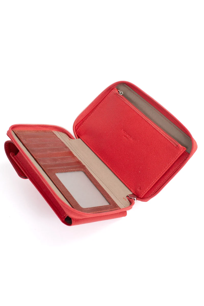 Pochette téléphone avec portefeuille - Stop RFID