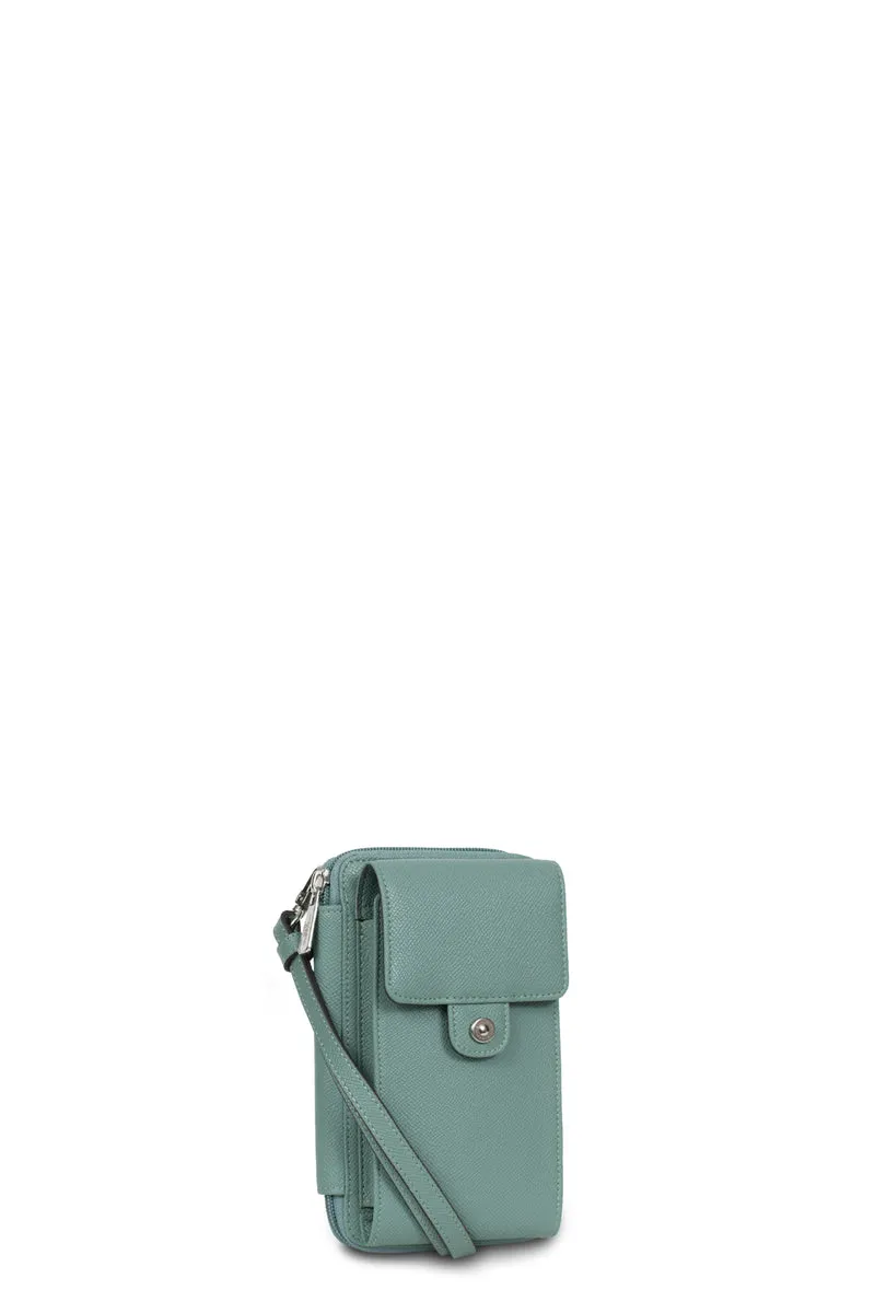 Pochette téléphone avec portefeuille - Stop RFID
