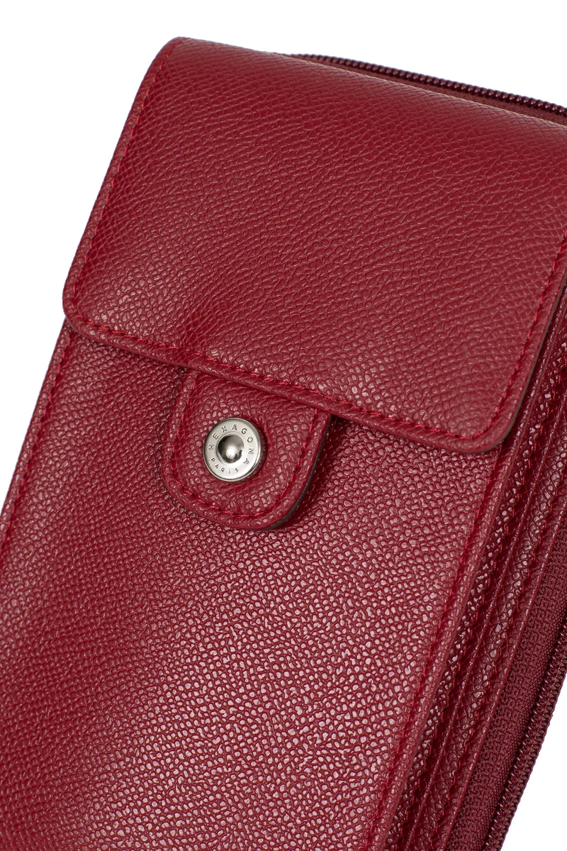 Pochette téléphone avec portefeuille - Stop RFID