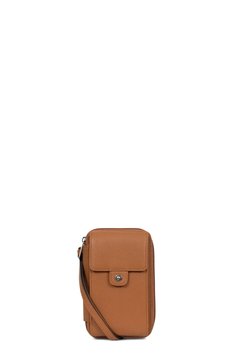 Pochette téléphone avec portefeuille - Stop RFID