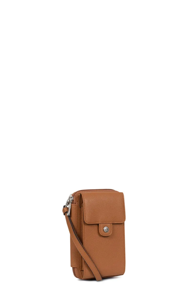 Pochette téléphone avec portefeuille - Stop RFID