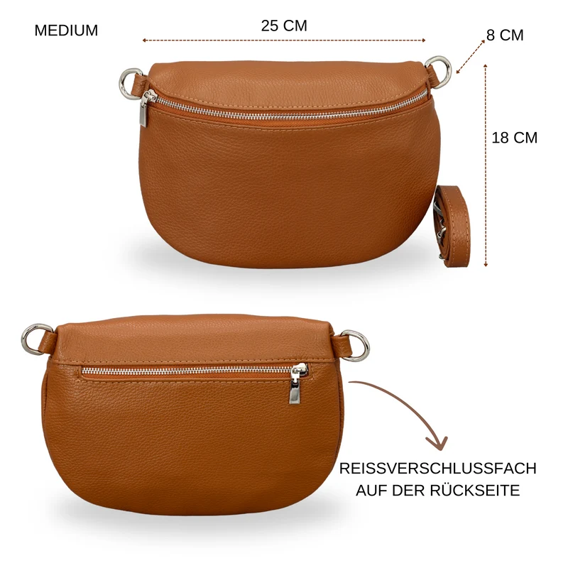 Afia - Cognac Braun (Silber)