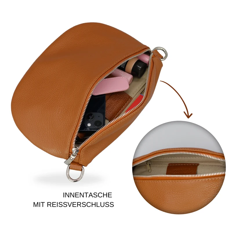 Afia - Cognac Braun (Silber)
