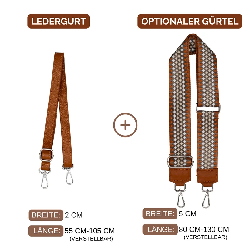Afia - Cognac Braun (Silber)