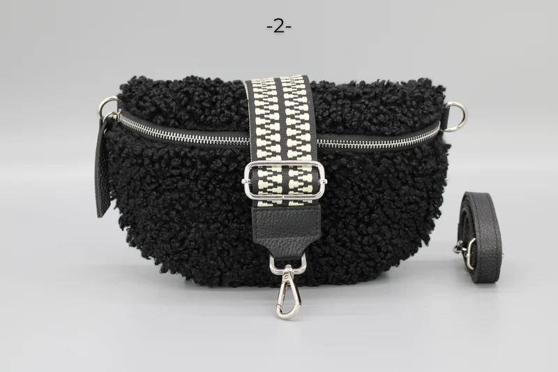 Teddy - Medium Schwarz (Silber)