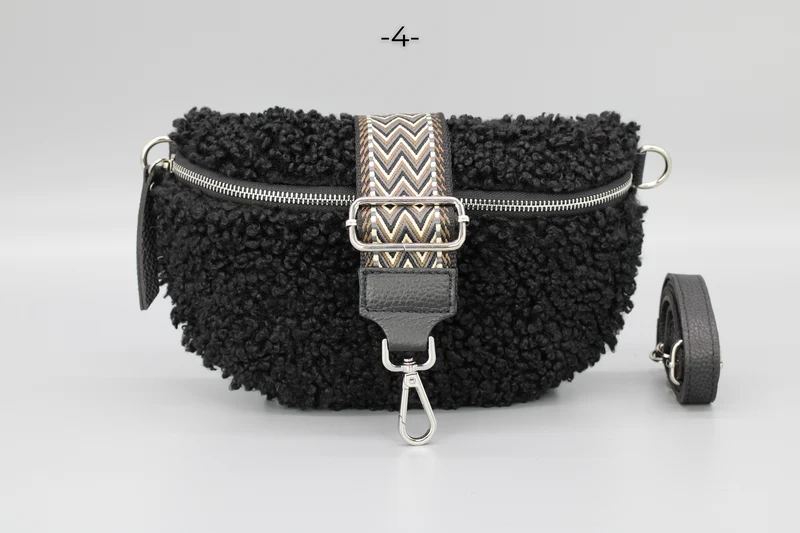 Teddy - Medium Schwarz (Silber)