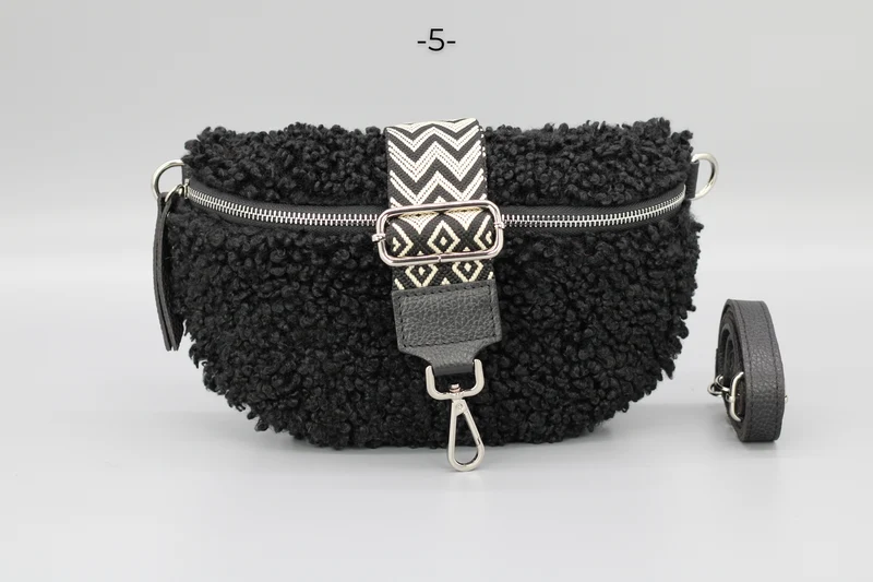 Teddy - Medium Schwarz (Silber)