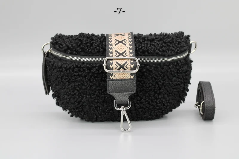 Teddy - Medium Schwarz (Silber)