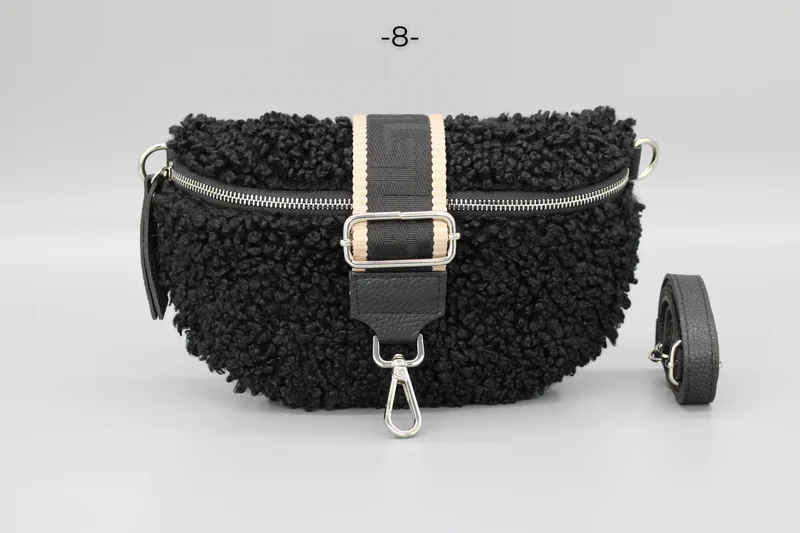 Teddy - Medium Schwarz (Silber)
