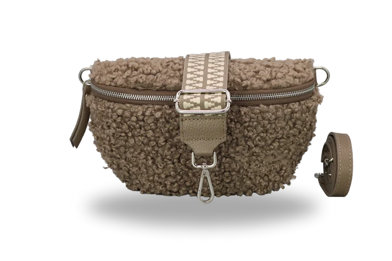 Teddy - Medium Taupe (Silber)