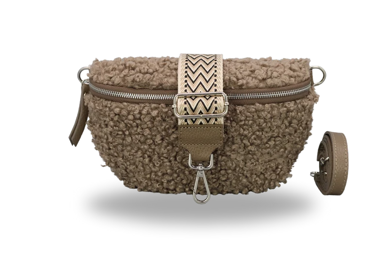 Teddy - Medium Taupe (Silber)