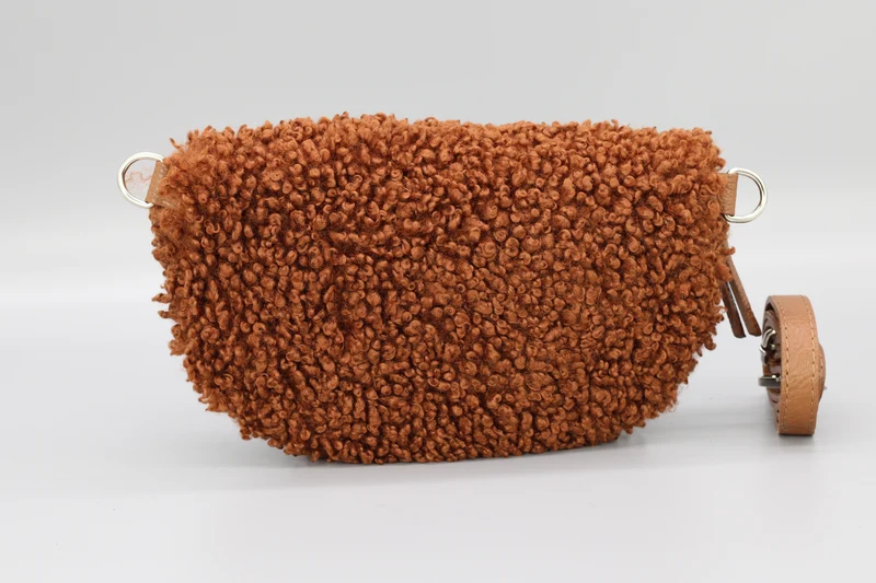 Teddy - Medium Cognac Braun (Silber)