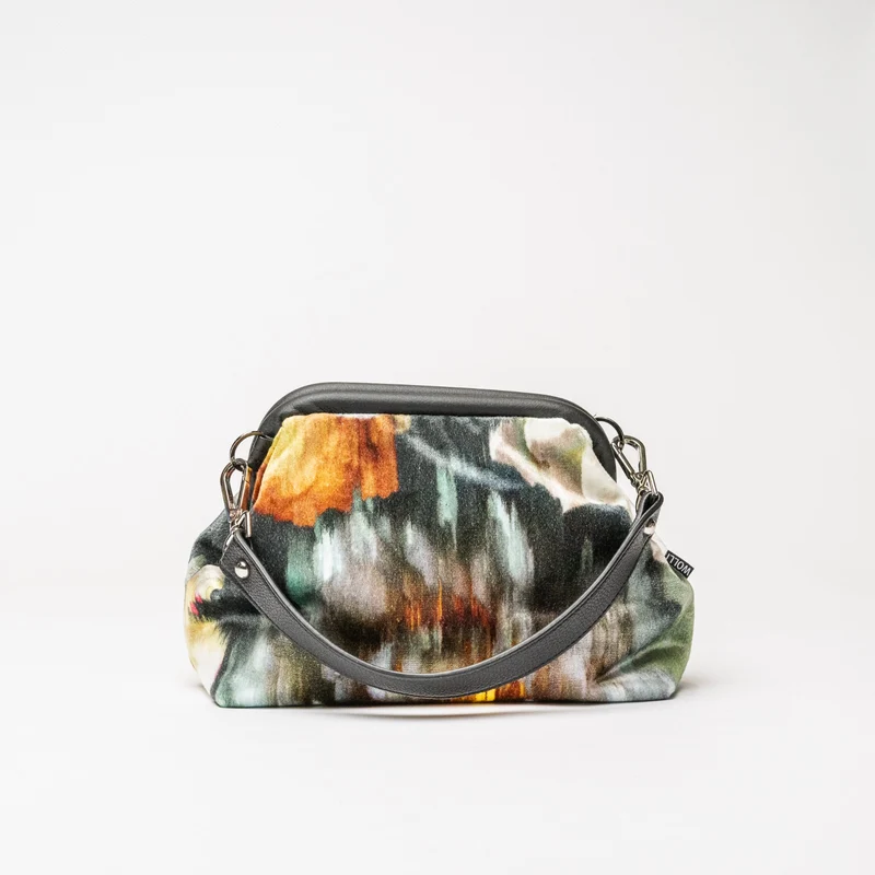 Klapp-Bag grün bunt