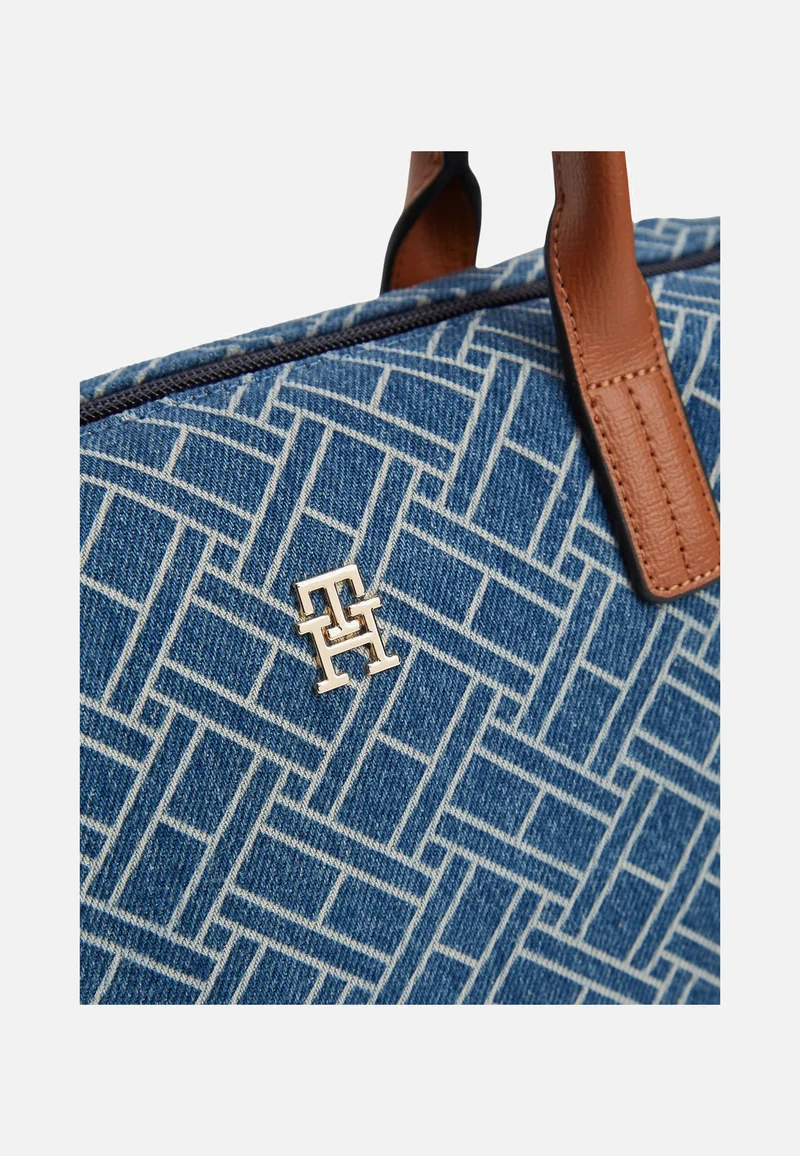 Popette Mini Tote Denim Flag Blue Denim - Tote Bag