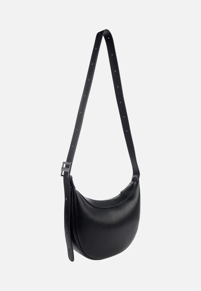 Amelie Shoulder Bag M Black - Umhängetasche