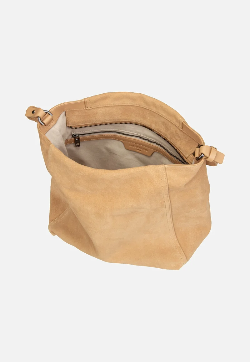 Chudy Hobo M Hydro Suede Light Tan Suede - Hobo Bag
