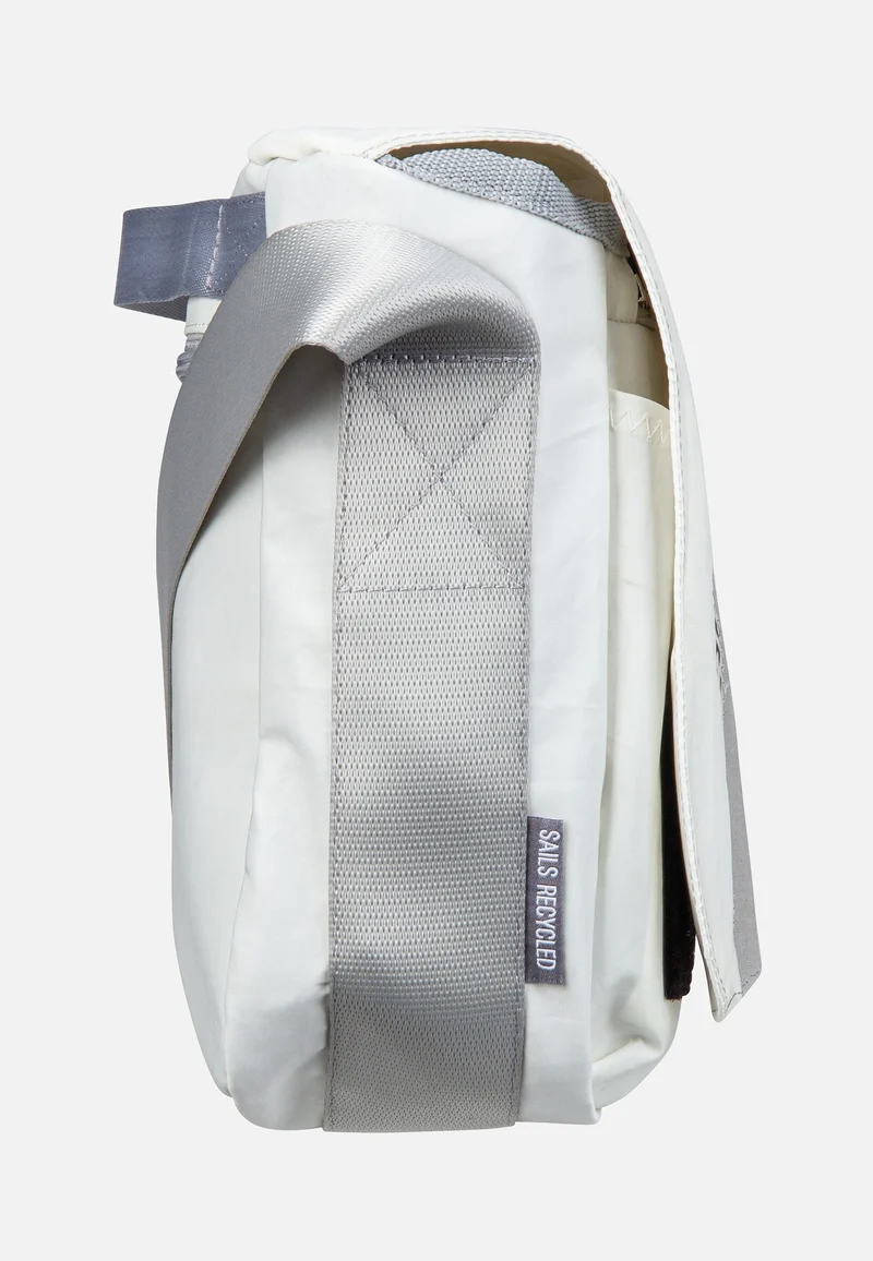 Barkasse Mini Stencil-Weiß/Grau - Messenger Bag