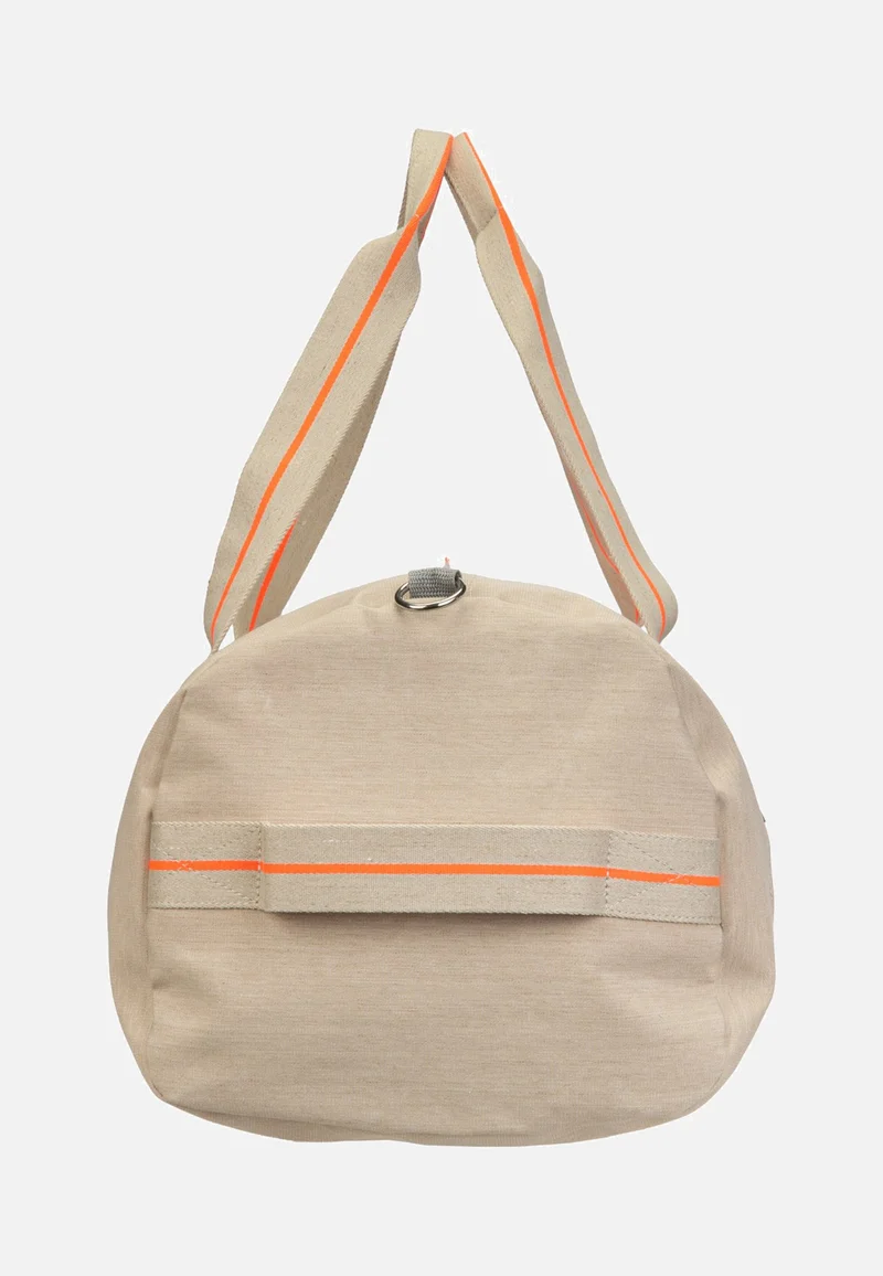 Pirat Weiss/Sand/Zahl Orange - Dufflebag