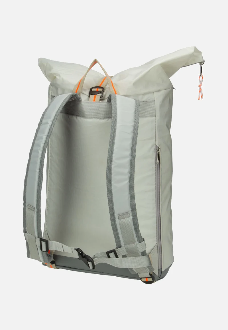 Tide XL Weiss/Sand/Zahl Orange - Rolltop Rucksack