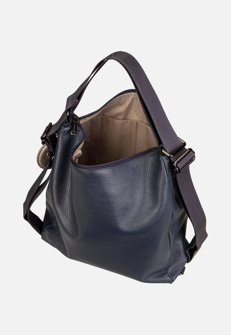 Mellow Leather Hobo FZT72 Dress Blue - Rucksack