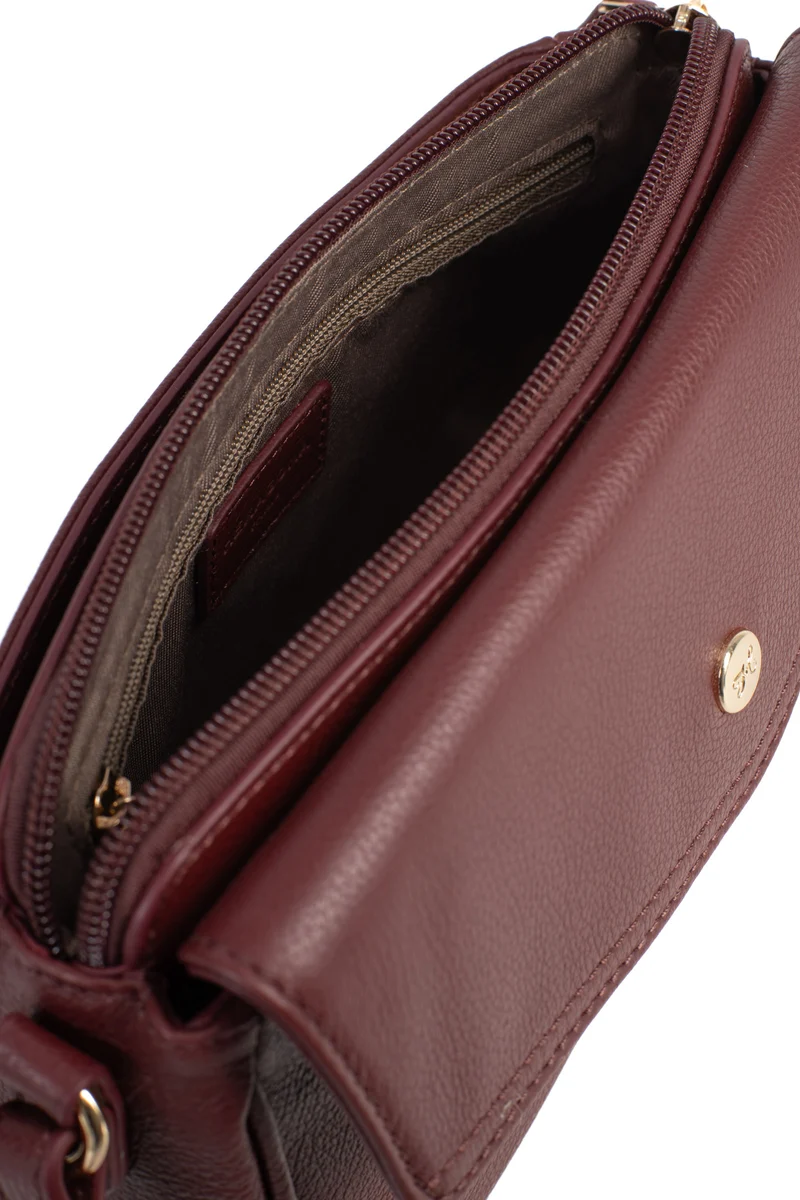 Sac porté travers - Cuir
