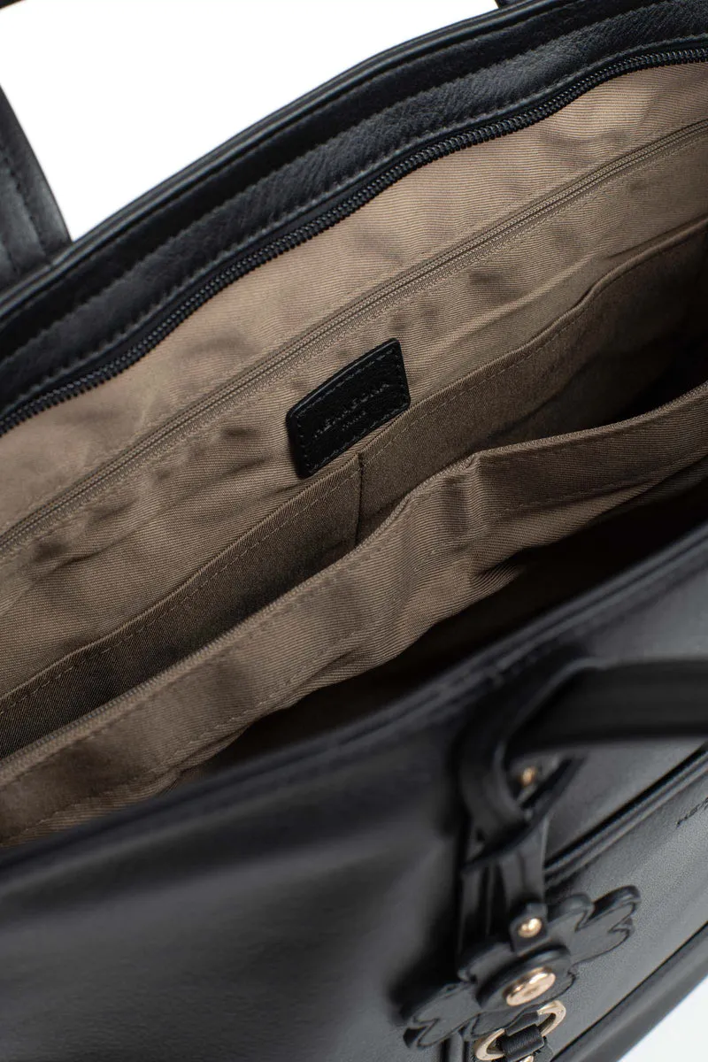 Sac cabas porté épaule - A4 - Cuir de vachette