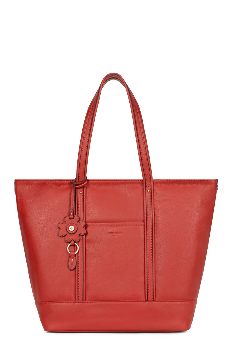 Sac cabas porté épaule - A4 - Cuir de vachette