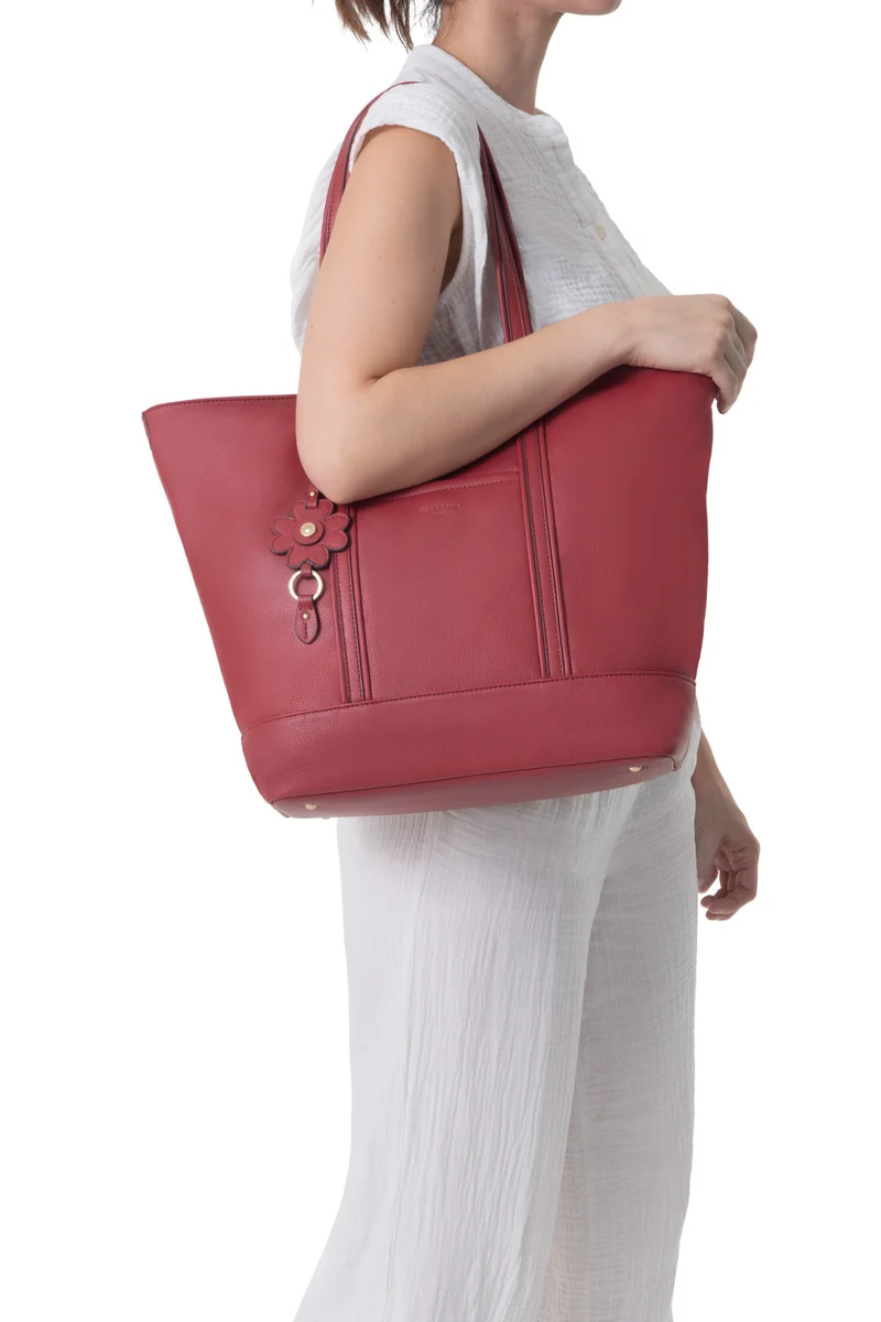 Sac cabas porté épaule - A4 - Cuir de vachette