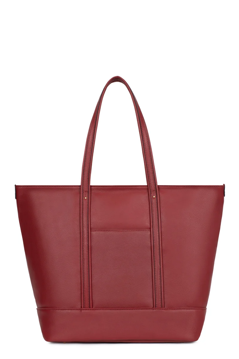 Sac cabas porté épaule - A4 - Cuir de vachette